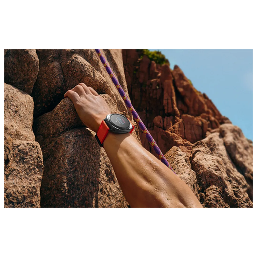 Pametni sat SAMSUNG Galaxy Watch Ultra Titanium, sivi (narančasta silikonska narukvica) (SM-L705FDAAEU)