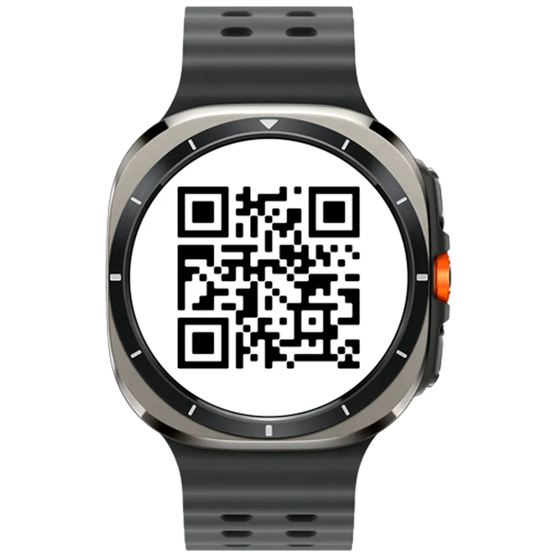 Pametni sat SAMSUNG Galaxy Watch Ultra Titanium, srebrni (siva silikonska narukvica) (SM-L705FZTAEU)