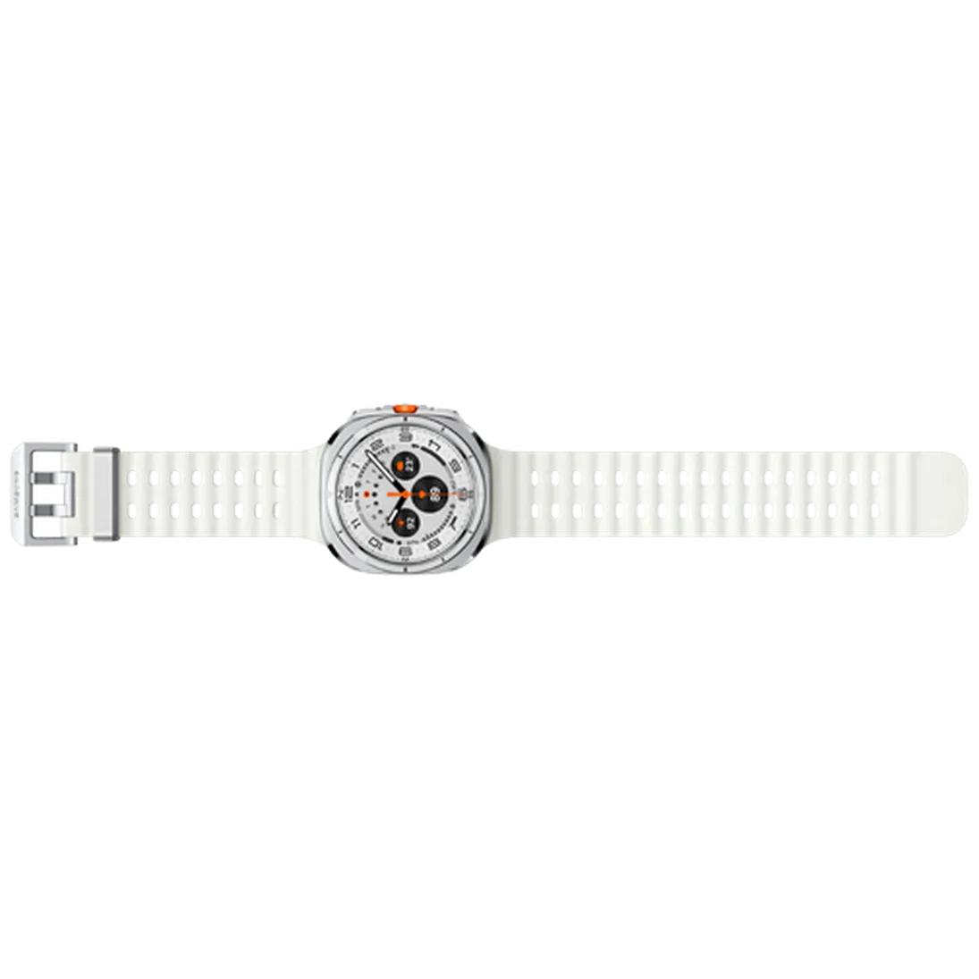 Pametni sat SAMSUNG Galaxy Watch Ultra Titanium, bijeli (bijela silikonska narukvica) (SM-L705FZWAEU)
