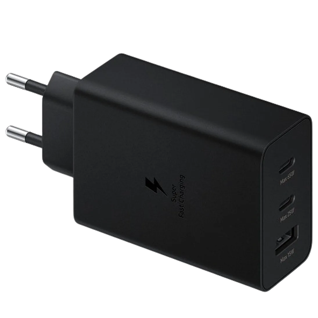 Punjač SAMSUNG 3-USB Fast Charger 65W, crni (EP-T6530NBEGEU)