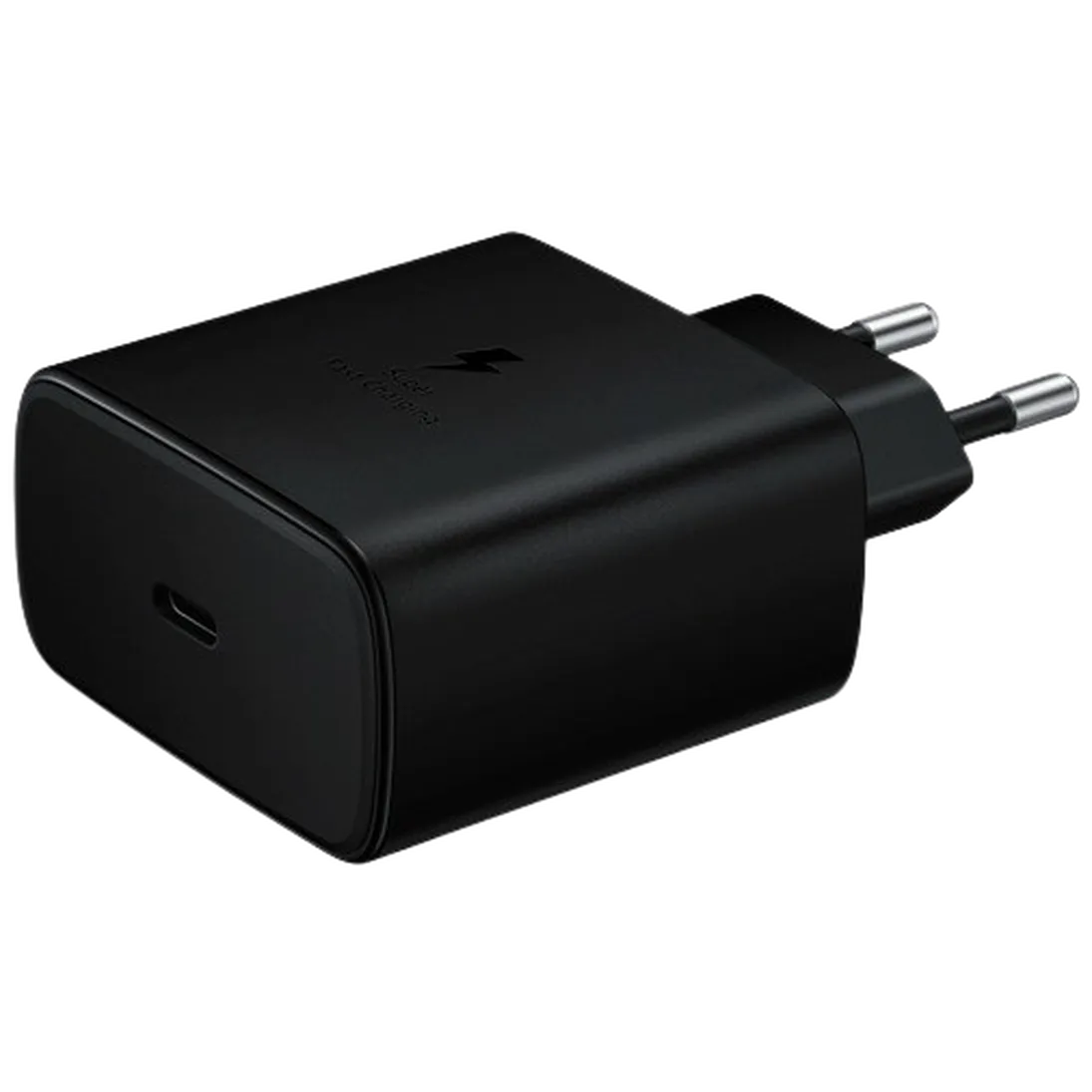 Punjač SAMSUNG USB-C Quick Charger 45W + USB-C Cable EP-TA845, crni (EP-TA845XBEGWW)