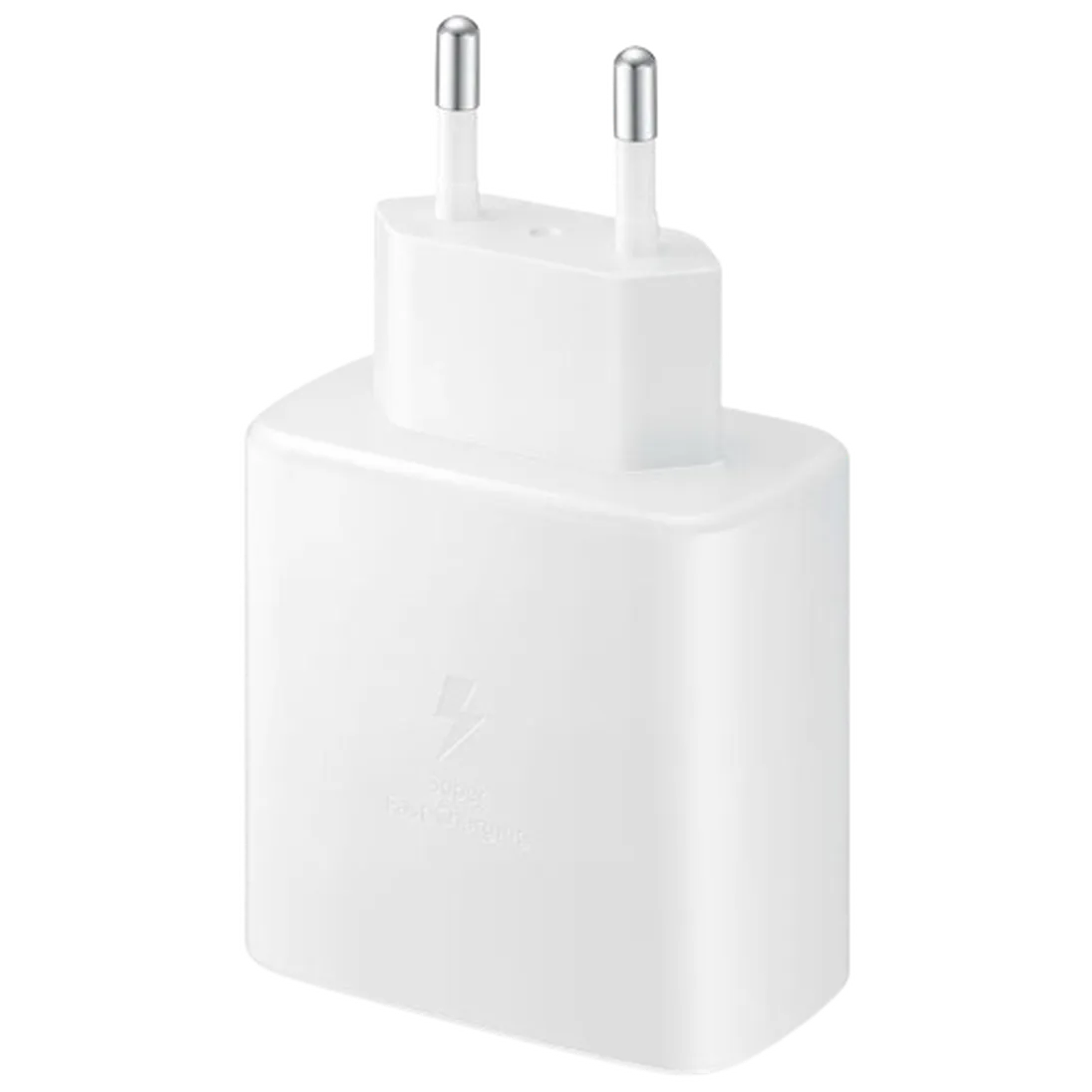 Punjač SAMSUNG USB-C Quick Charger 45W + USB-C Cable EP-TA845, bijeli (EP-TA845XWEGWW)