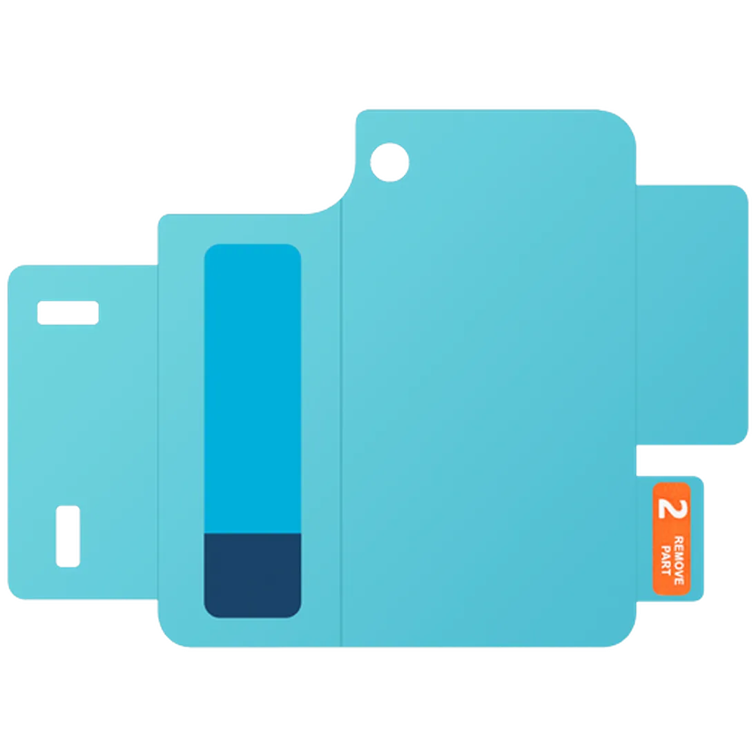 Zaštita za ekran SAMSUNG Plastic Clear Screen Protector SAMSUNG Galaxy Z Flip 5 (EF-UF731CTEGWW)
