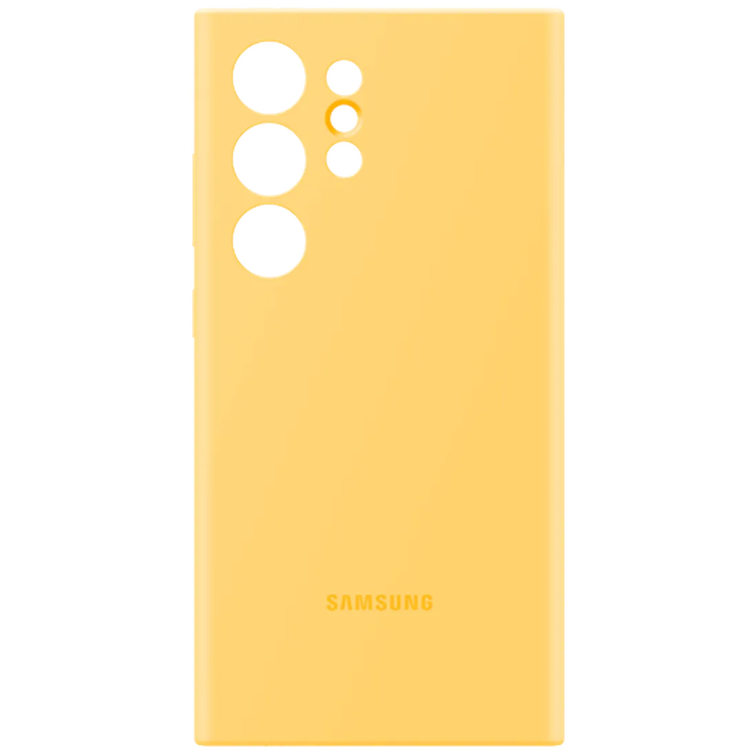 Maskica SAMSUNG Silicone Back Cover za SAMSUNG Galaxy S24 Ultra, žuta (EF-PS928TYEGWW)