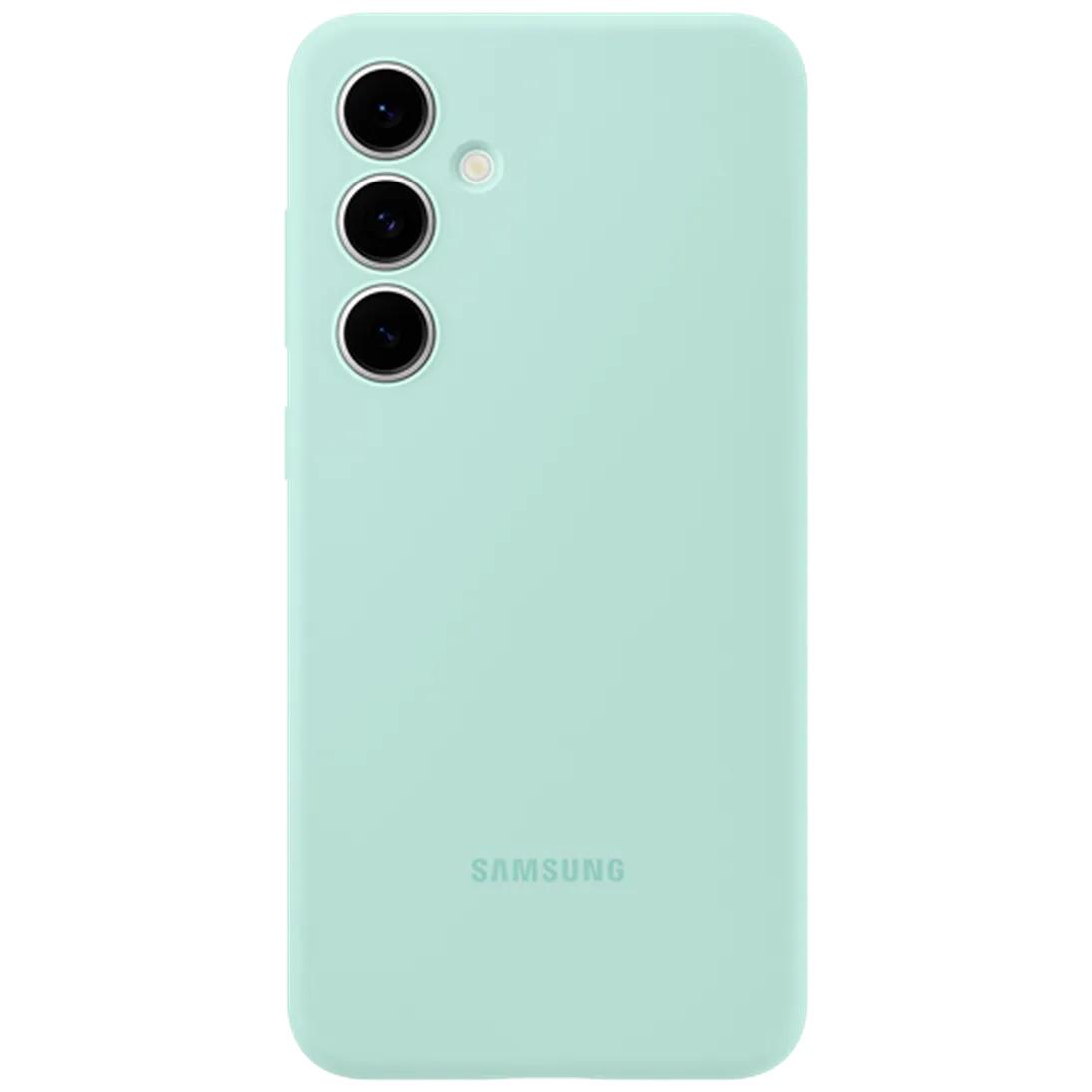 Maskica SAMSUNG Silicone Back Cover za SAMSUNG Galaxy S24 FE, zelena (EF-PS721CMEGWW)