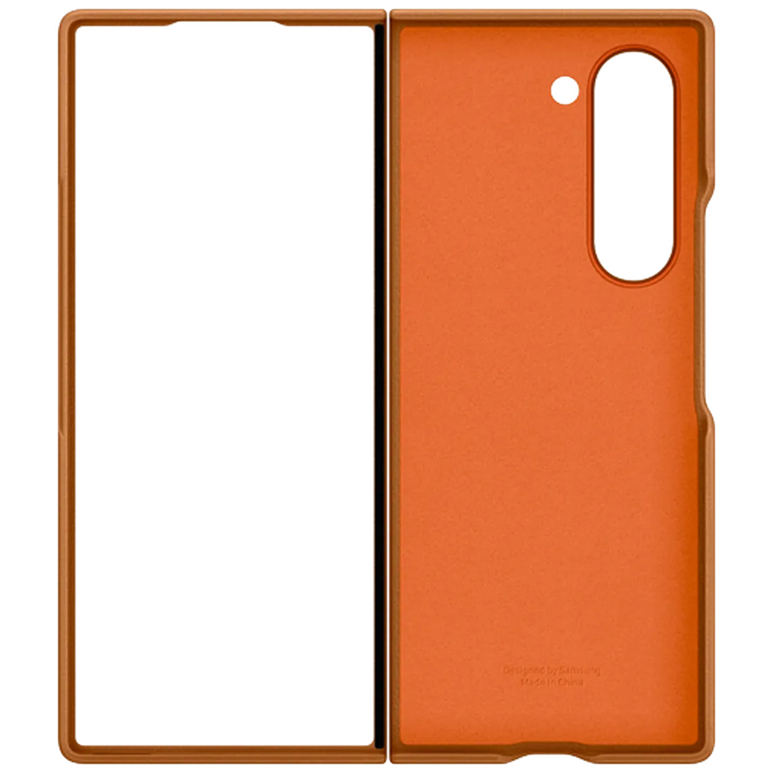 Maskica SAMSUNG Pu-Leather Back Cover za SAMSUNG Galaxy Z Fold 6, smeđa (EF-VF956PAEGWW)