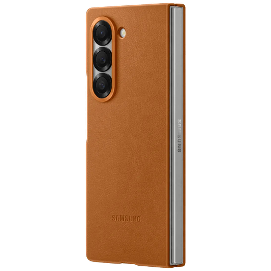 Maskica SAMSUNG Pu-Leather Back Cover za SAMSUNG Galaxy Z Fold 6, smeđa (EF-VF956PAEGWW)