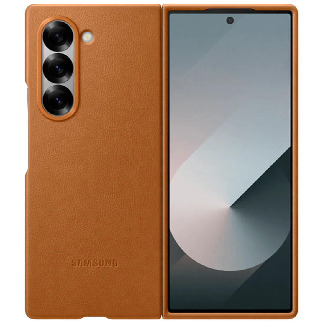 Maskica SAMSUNG Pu-Leather Back Cover za SAMSUNG Galaxy Z Fold 6, smeđa (EF-VF956PAEGWW)
