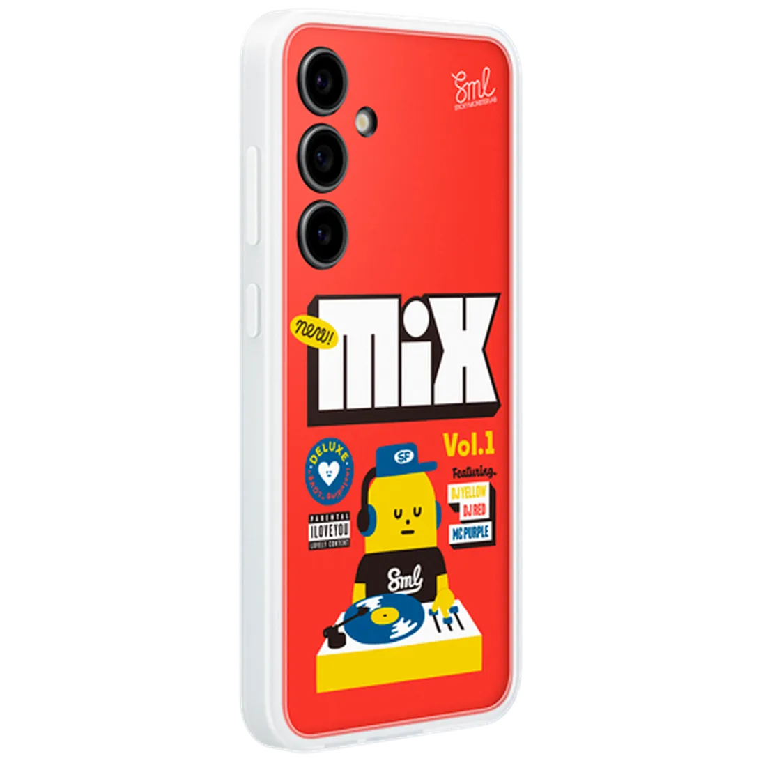 Maskica SAMSUNG Flipsuit TPU Back Cover za SAMSUNG Galaxy S24 FE, crvena (EF-MS721CREGWW)