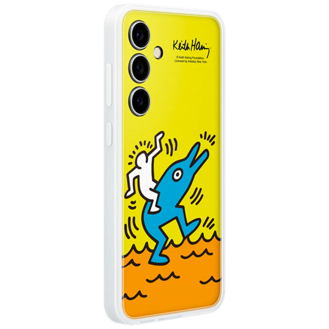 Maskica SAMSUNG Flipsuit TPU Back Cover za SAMSUNG Galaxy S24 FE, žuta (EF-MS721CYEGWW)