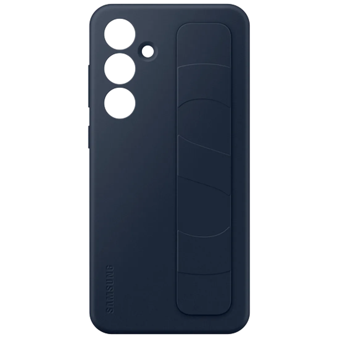 Maskica SAMSUNG Standing Grip Silicone Back Cover za SAMSUNG Galaxy S24 FE, tamno plava (EF-GS721CNEGWW)