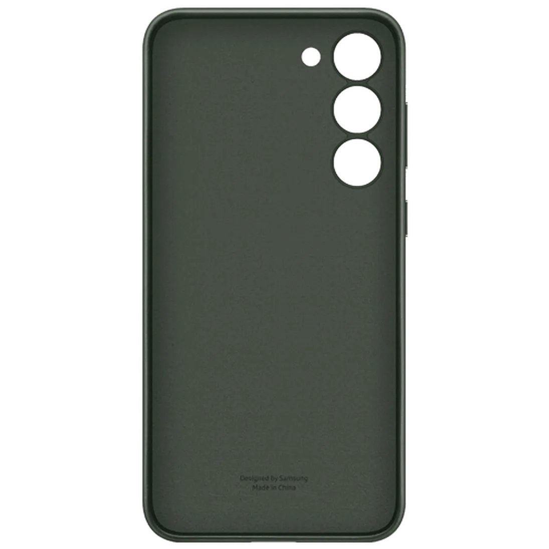 Maskica SAMSUNG Leather Back Cover za SAMSUNG Galaxy S23+, zelena (EF-VS916LGEGWW)