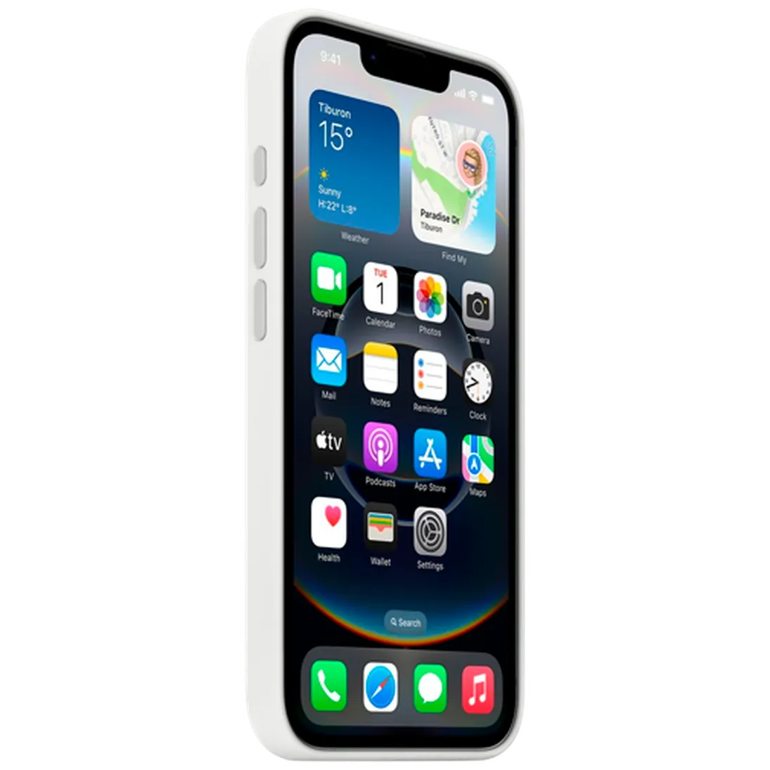 Maskica APPLE Silicone Back Cover za APPLE iPhone 16e, bijela (11545539)