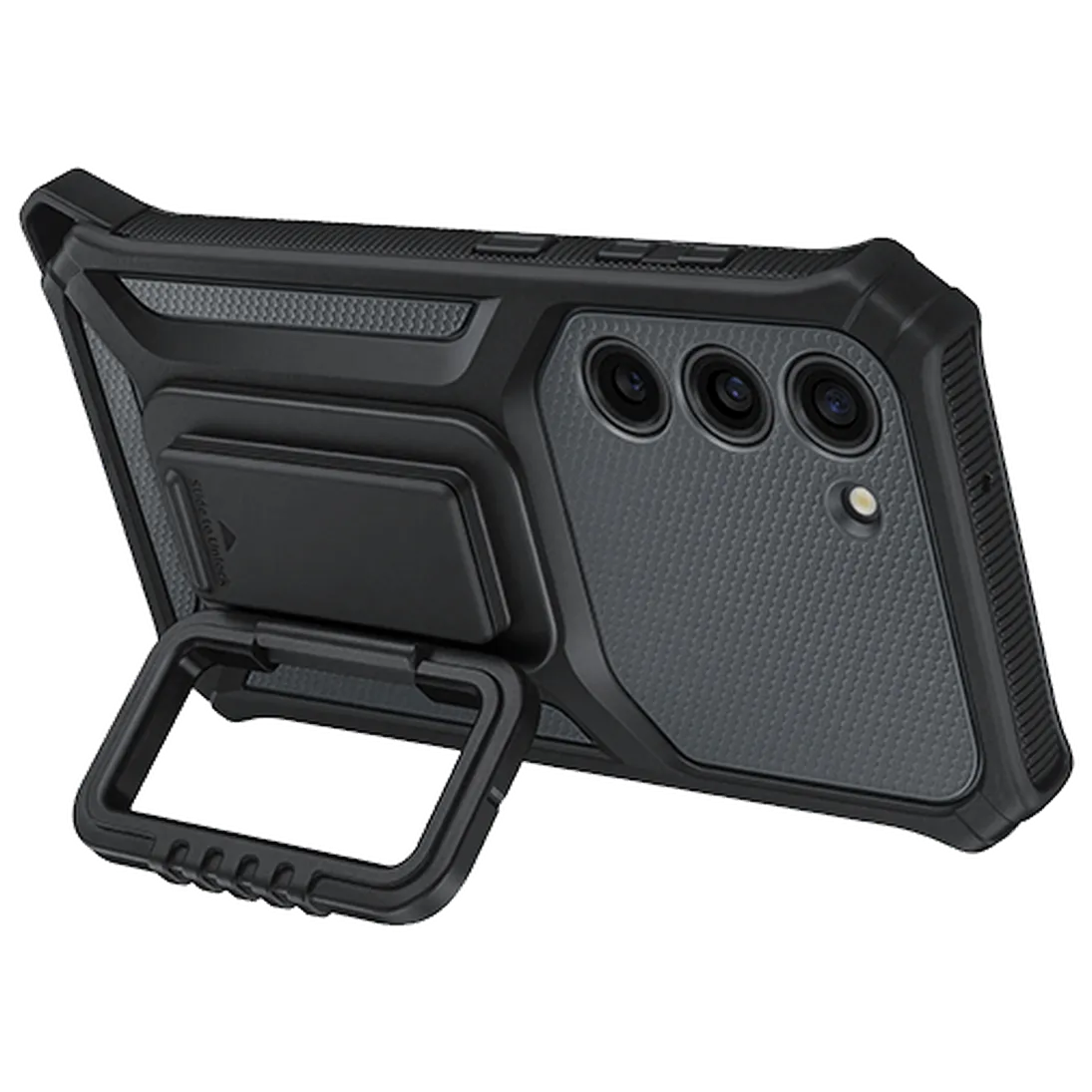 Maskica SAMSUNG Rugged Gadget TPU Back Cover za SAMSUNG Galaxy S23, crna (EF-RS911CBEGWW)