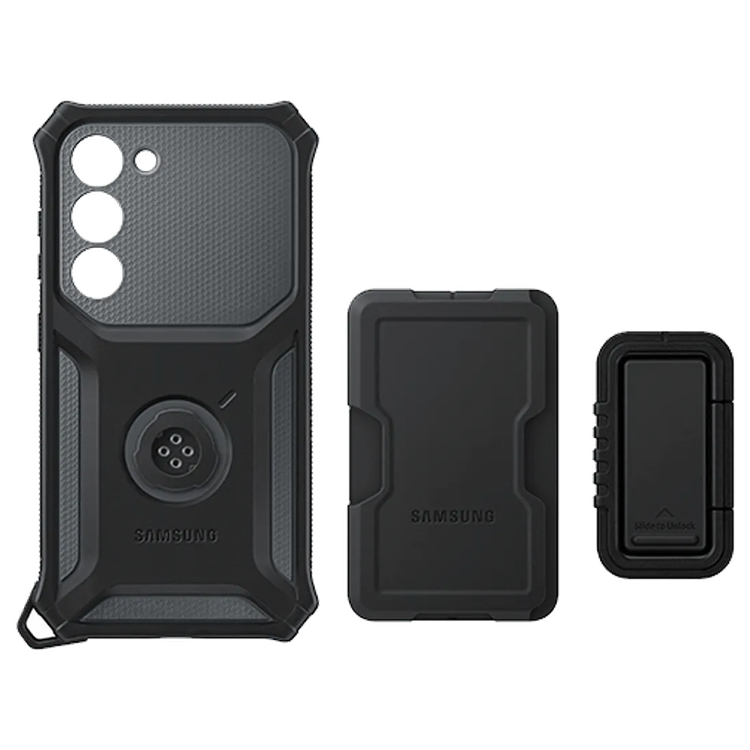 Maskica SAMSUNG Rugged Gadget TPU Back Cover za SAMSUNG Galaxy S23, crna (EF-RS911CBEGWW)
