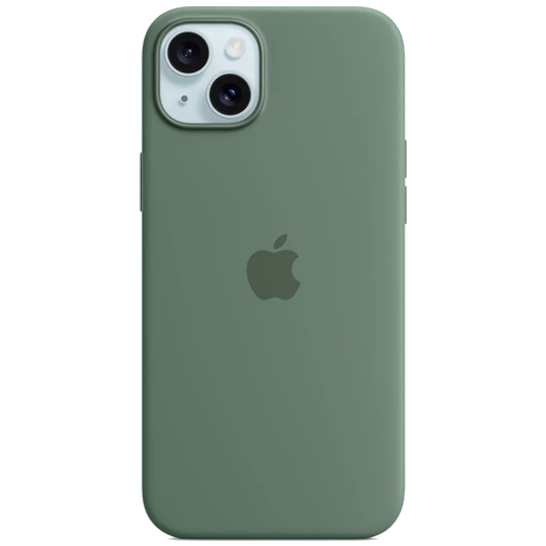 Maskica APPLE MagSafe Silicone Back Cover za APPLE iPhone 15 Plus, zelena (MT183)