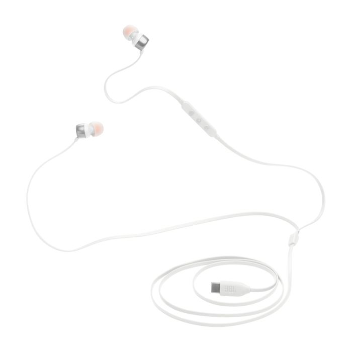 Slušalice JBL Tune 310C, In-ear, mikrofon, USB-C, bijele (JBLT310CWHT)