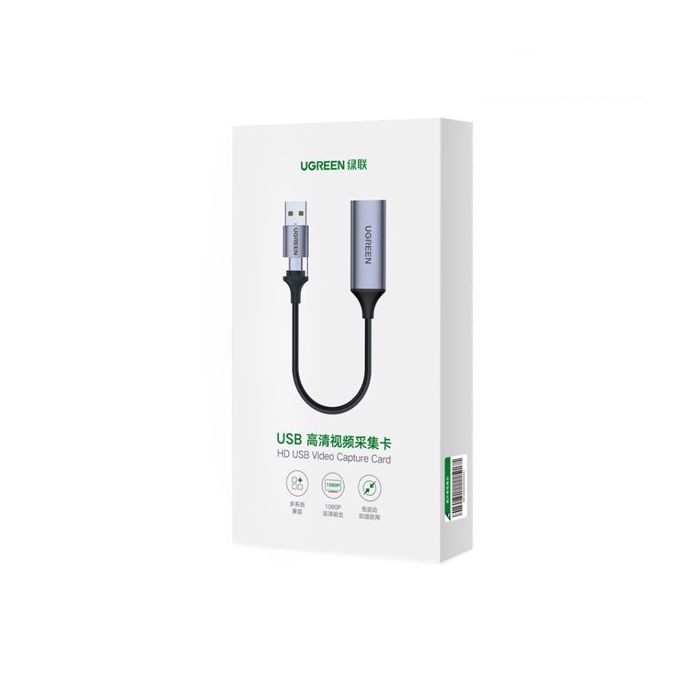 Adapter UGREEN HDMI 1080p na USB-C/A, video capture, kutija