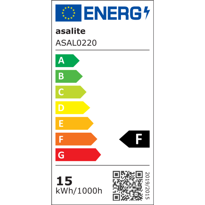 Zidna svjetiljka ASALITE LED 15W 4000K, 1400lm, IP54 + senzor
