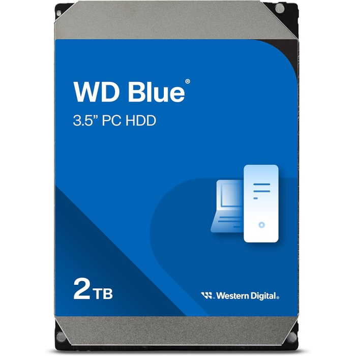 Tvrdi disk 2 TB, WD Blue, 3.5", SATA III, 7200 rpm, 256 MB (WD20EZBX)