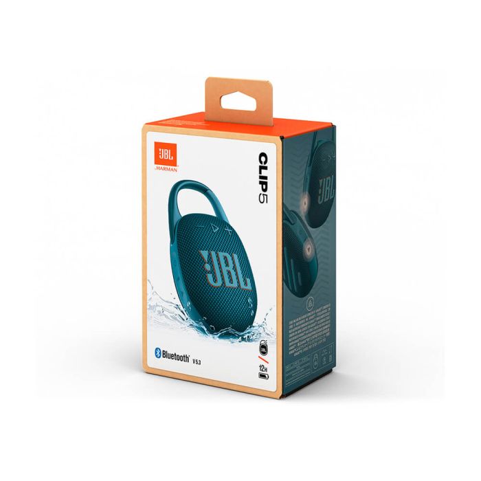 Bluetooth zvučnik JBL Clip 5, bežični, plavi