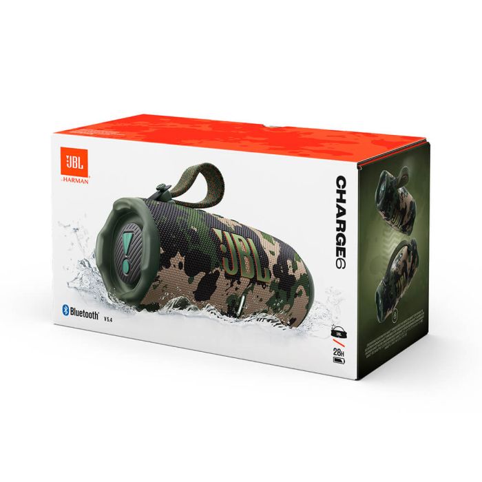 Bluetooth zvučnik JBL Charge 6, bežični, maskirni