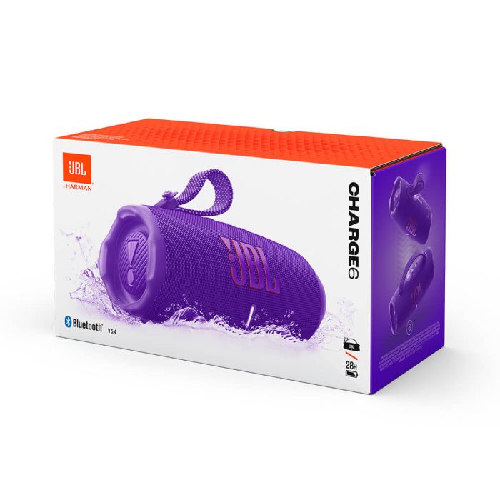 Bluetooth zvučnik JBL Charge 6, bežični, ljubičasti