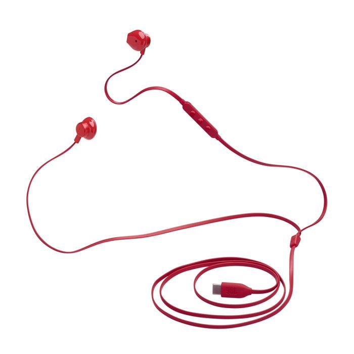 Slušalice JBL Tune Wire 305C, USB-C, žične, crvene