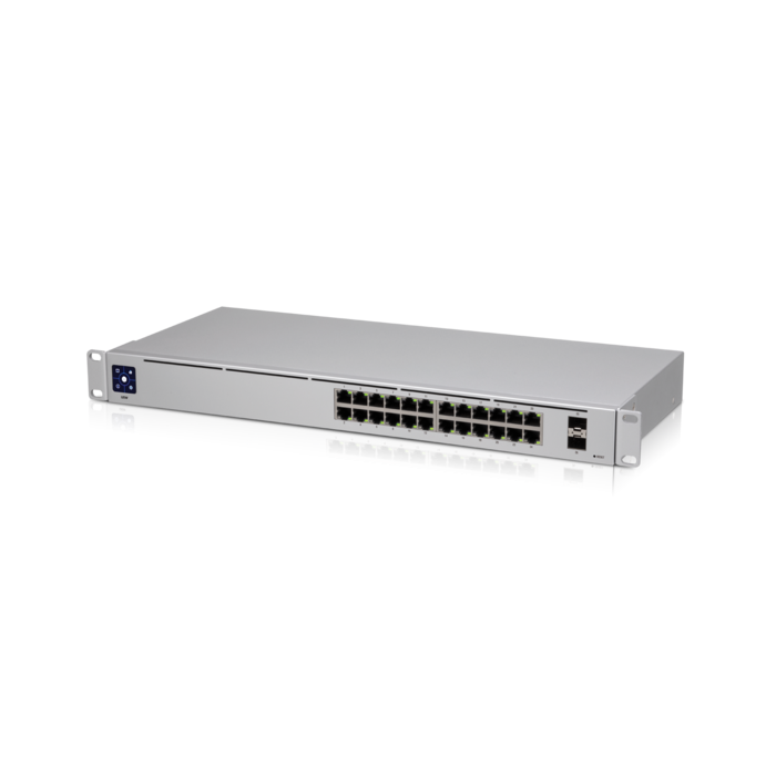 Switch UBIQUITI USW-24, 24-portni, gigabit L2, upravljani