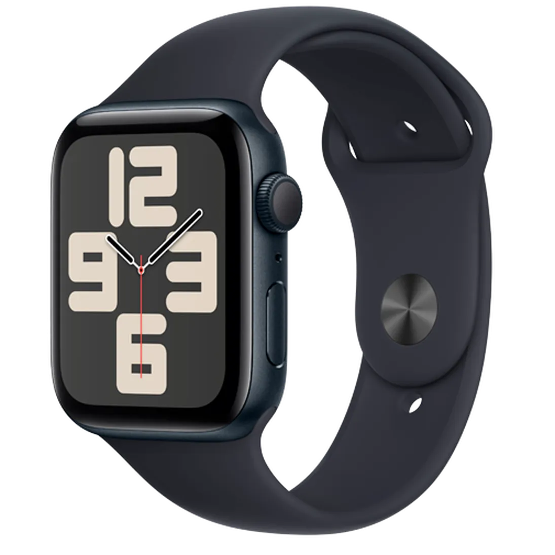 Pametni sat APPLE Watch SE 2023 44mm Black Black Silicone Strap M/L (MRE93)