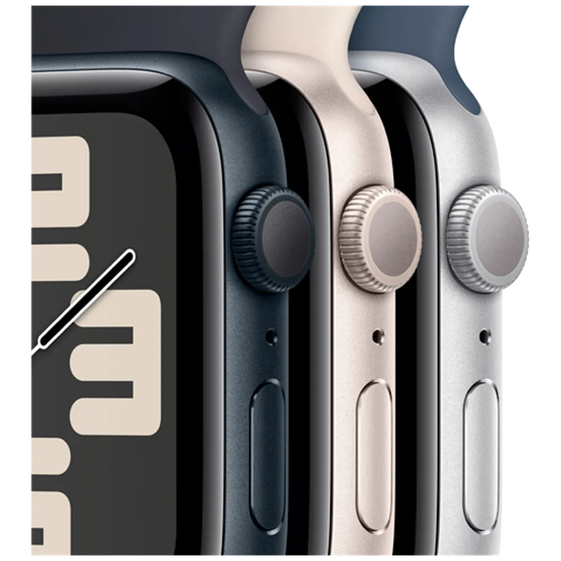 Pametni sat APPLE Watch SE 2023 44mm Black Black Silicone Strap M/L (MRE93)