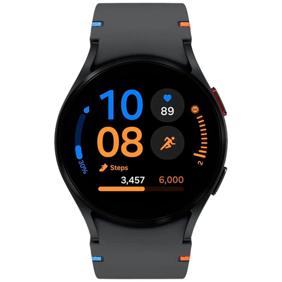 Pametni sat SAMSUNG Galaxy Watch FE, crni (crni silikonski remen) (SM-R861NZKAEU