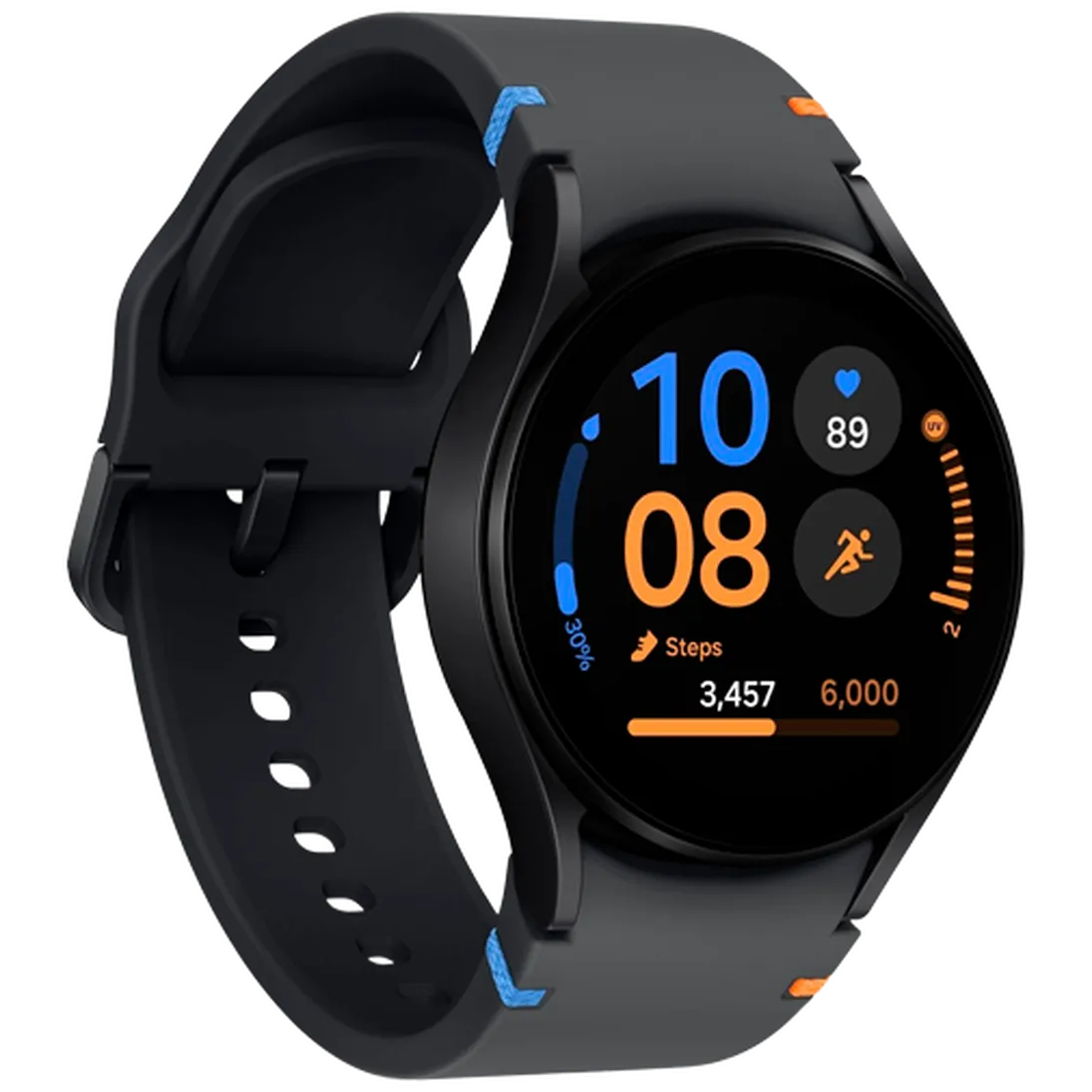 Pametni sat SAMSUNG Galaxy Watch FE, crni (crni silikonski remen) (SM-R861NZKAEU