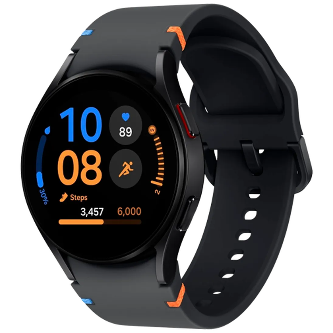 Pametni sat SAMSUNG Galaxy Watch FE, crni (crni silikonski remen) (SM-R861NZKAEU