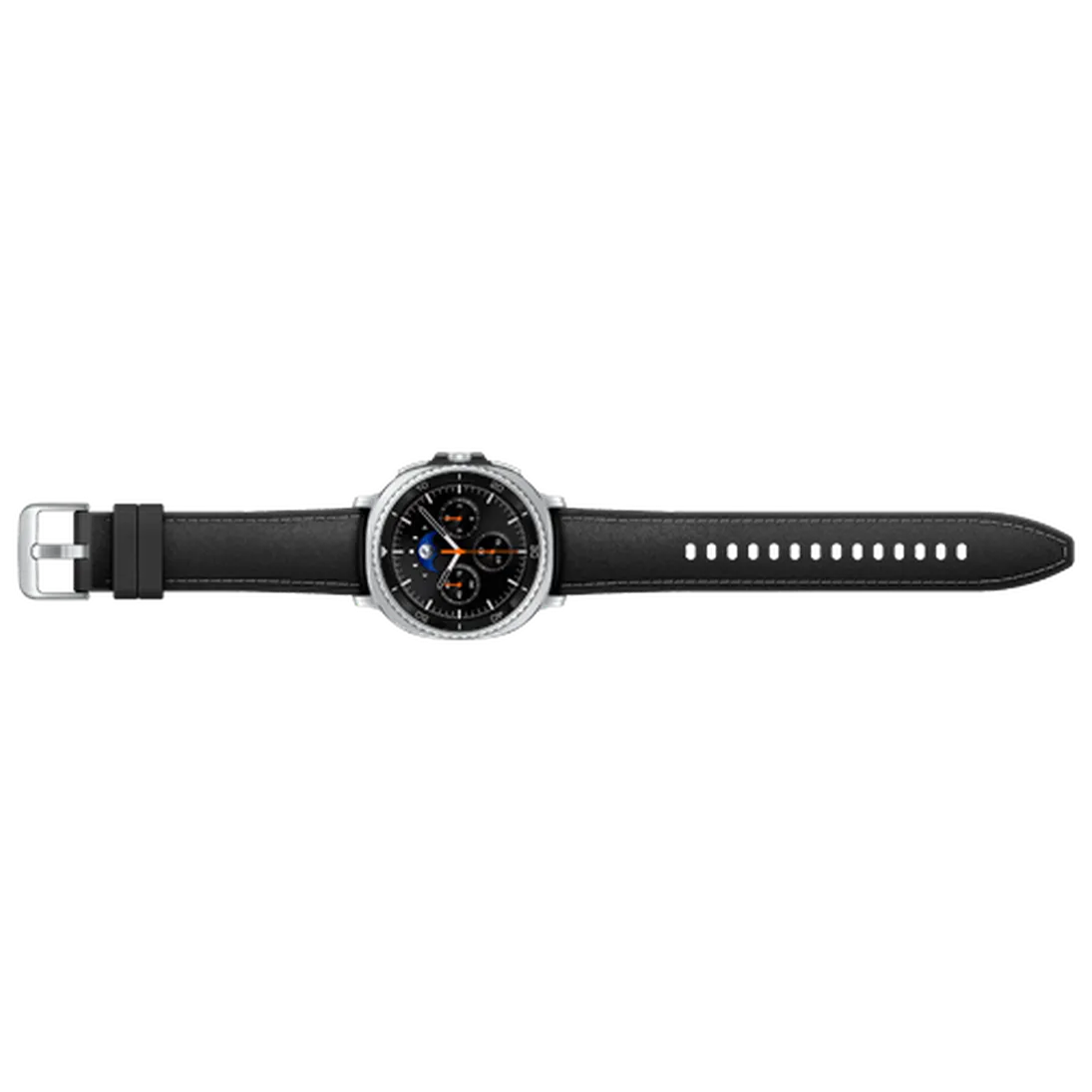 Pametni sat SAMSUNG Galaxy Watch 8 Classic 4G, srebrni (crni remen) (SM-L505FZKA