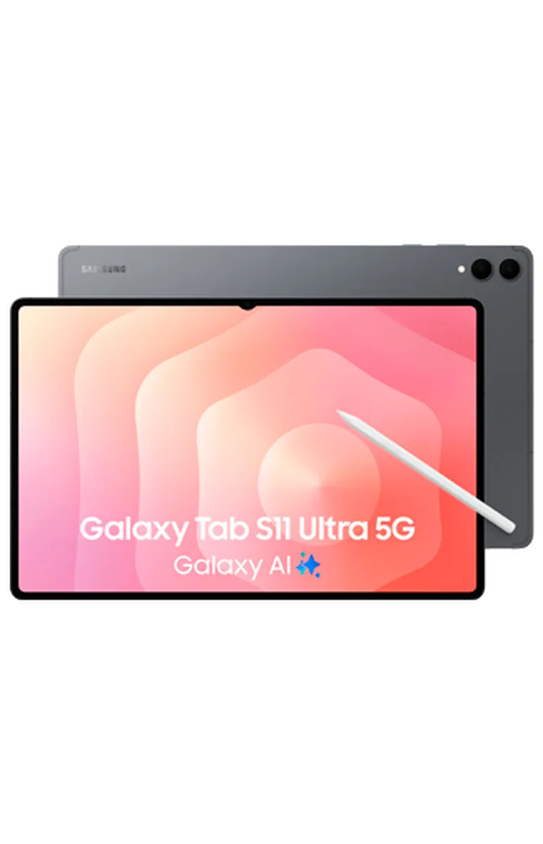 Tablet SAMSUNG Galaxy Tab S11 Ultra WiFi + 5G, 256GB, sivi (SM-X936BZAREU)