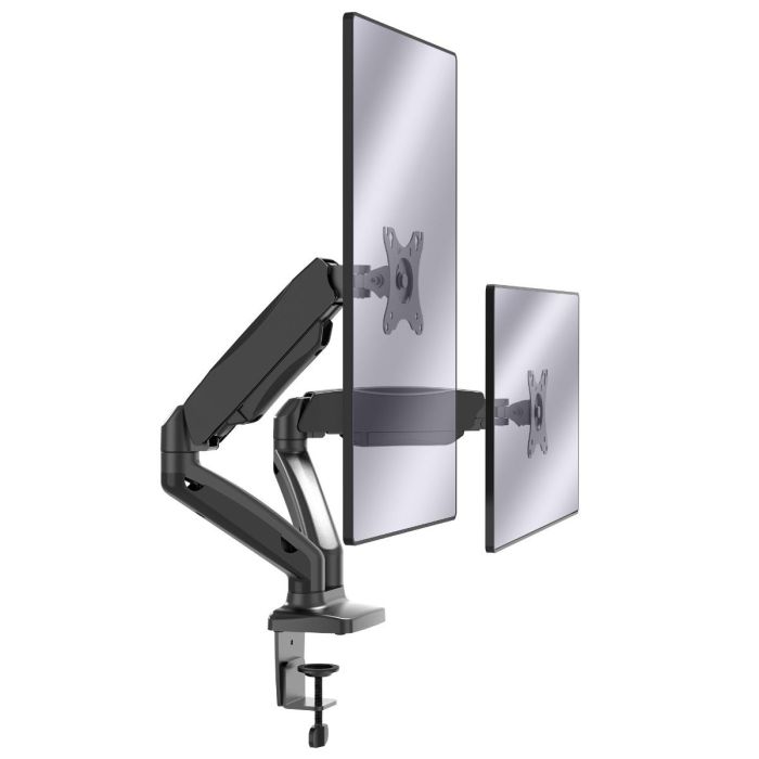 Nosač VONHAUS, stolni, dvostruki, do 27", s USB 3.0, plinski amortizer