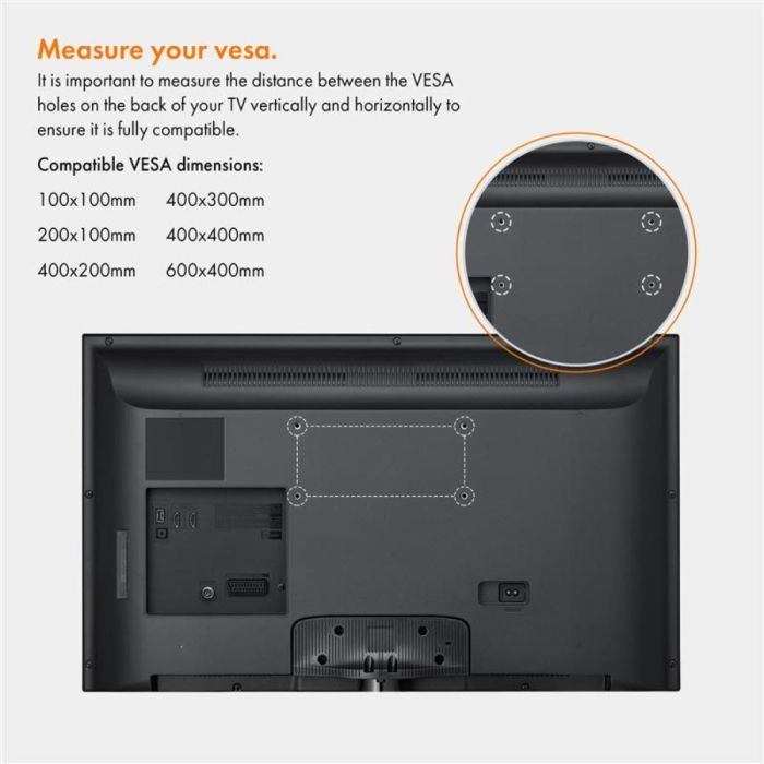 Nosač za TV VONHAUS, nagibni, 32–70", do 75kg, Amazon best seller Nosač za TV VONHAUS, nagibni, 32–70", do 75kg, Amazon best seller