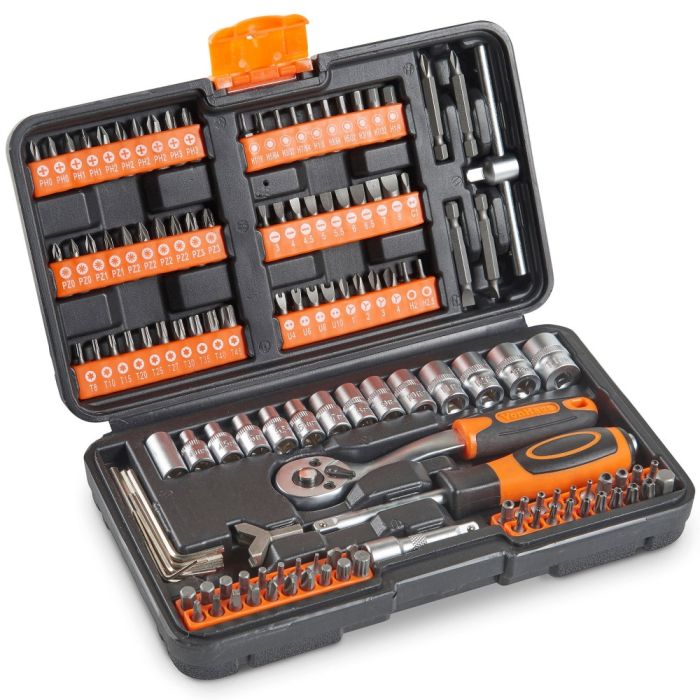 Set nasadnih ključeva VONHAUS, 130-dijelni