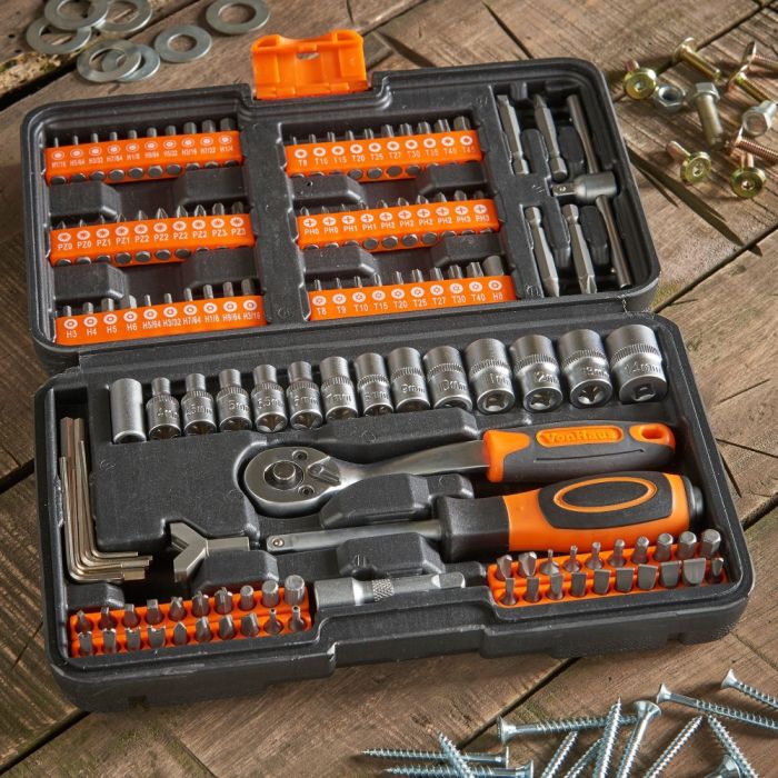 Set nasadnih ključeva VONHAUS, 130-dijelni