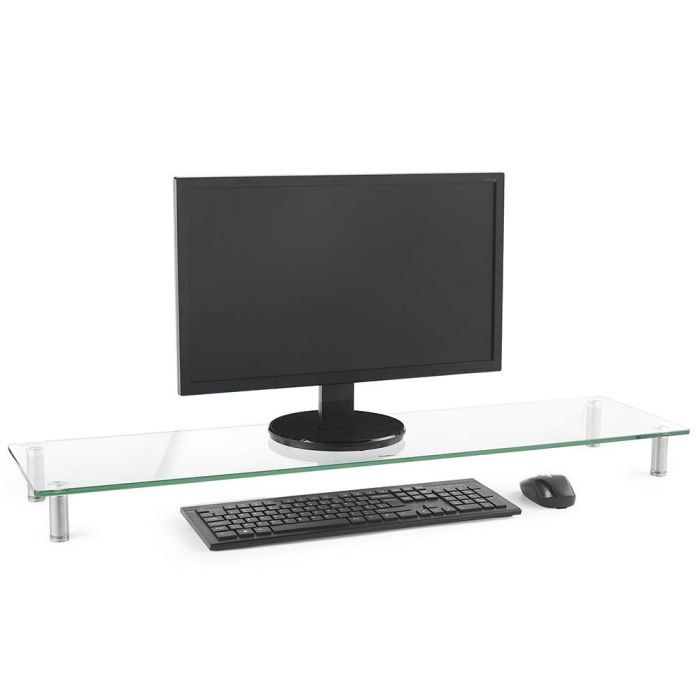 Stalak za monitor VONHAUS, stakleni, XL Stalak za monitor VONHAUS, stakleni, XL