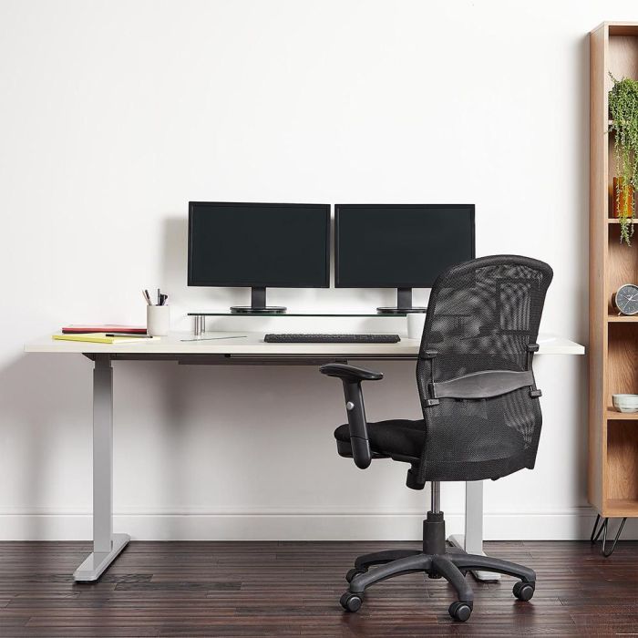 Stalak za monitor VONHAUS, stakleni, XL Stalak za monitor VONHAUS, stakleni, XL