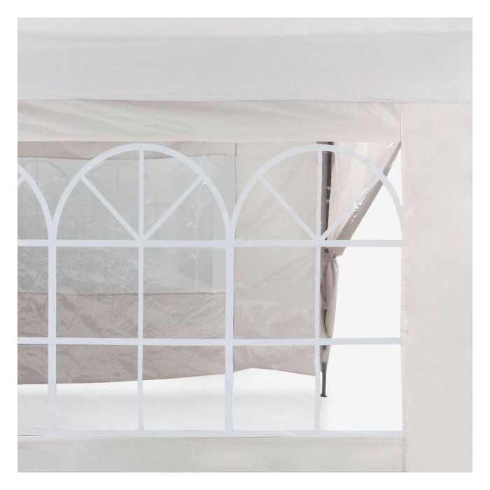 Paviljon VONHAUS, pop-up, 3x3m, ivory, s utezima