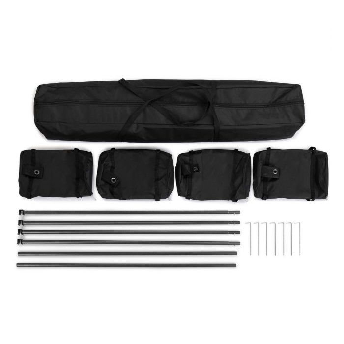 Paviljon VONHAUS, pop-up, 3x3m, ivory, s utezima