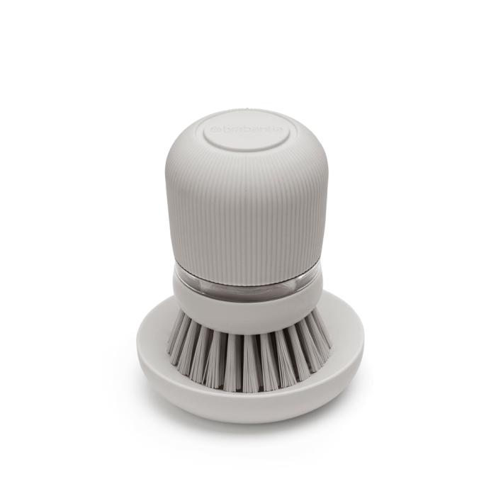 Četka za posuđe BRABANTIA s dozatorom sapuna, siva