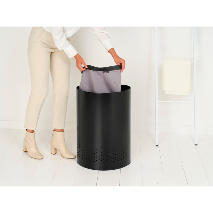 Košara za rublje BRABANTIA Selector, 55L, crna