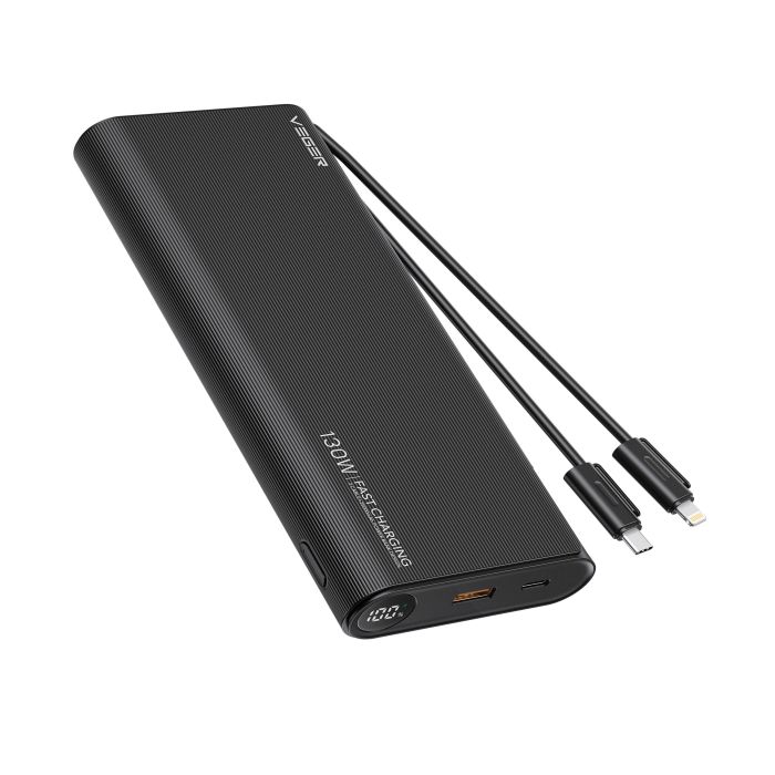 Powerbank VEGER TC130 25.000 mAh, crni Powerbank VEGER TC130 25.000 mAh, crni