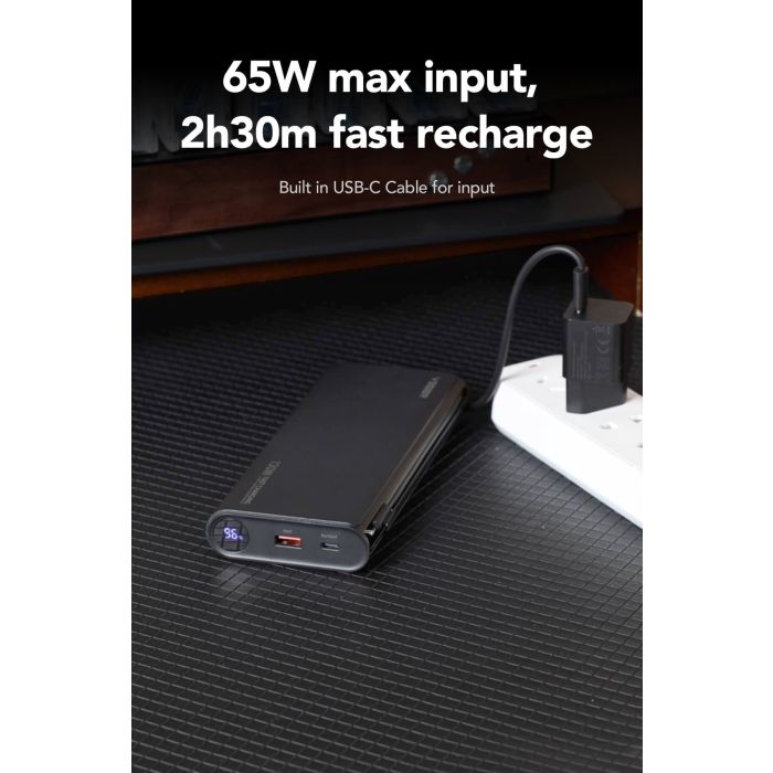 Powerbank VEGER TC130 25.000 mAh, crni Powerbank VEGER TC130 25.000 mAh, crni