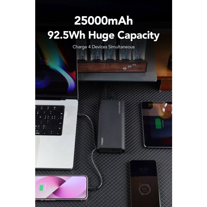 Powerbank VEGER TC130 25.000 mAh, crni Powerbank VEGER TC130 25.000 mAh, crni