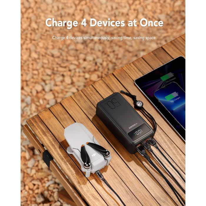 Powerbank VEGER Tank Lite 50.000 mAh, crni Powerbank VEGER Tank Lite 50.000 mAh, crni